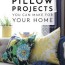 easy diy pillow projects you can make