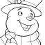 snowman coloring pages 100 images