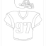 football jersey coloring pages free
