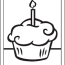 cupcake coloring pages for kids and