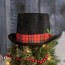ornativity snowman hat tree topper