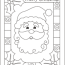 coloring cards tags for christmas