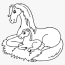 foal coloring pages hd png download