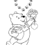 winnie the pooh valentines day coloring