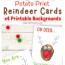 funny pun reindeer christmas cards