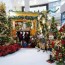 christmas decorations displayed at