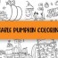 free printable pumpkin coloring pages