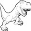 baby t rex coloring page