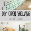 diy open shelving kitchen guide