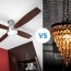 ceiling fans or chandeliers learn when
