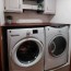the laundry room before and after