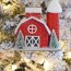 red barn christmas tablescape cottage