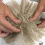 how to make burlap flowers