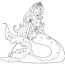 barbie mermaid coloring pages clip