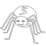 spider coloring page free printable