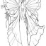 butterflies and fairies coloring pages