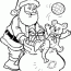 coloring pages of santa claus