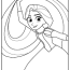 rapunzel coloring pages updated 2022