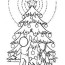 top 100 christmas tree coloring pages