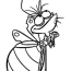 firefly daydreaming coloring page