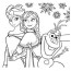 elsa and anna coloring page 03 free