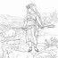 david the shepherd boy coloring online