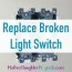 replace a single pole light switch