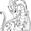 beautiful chinese dragon coloring page