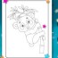 cool panda coloring page for kids