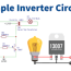 simple inverter circuit using mje13007
