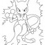 mewtwo coloring page central
