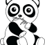 cool panda coloring pages