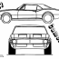 red blooded car coloring pages free