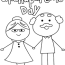 free grandparents day coloring sheet