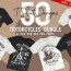 50 vintage motorcycle t shirt design bundle