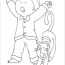 caillou free printable coloring page