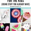 21 ideas for easy kids crafts