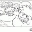 new club penguin puffle coloring page