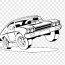 sports car dodge muscle car coloring