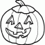 free pumpkin colouring pages