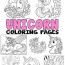 unicorn coloring pages 50 printable
