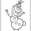 printable frozen coloring pages