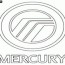 mercury logo coloring page printable game