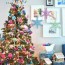 candy colored christmas tree
