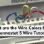 a thermostat 5 wire tutorial