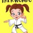 perfect cute taekwondo coloring books