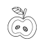 apple coloring pages print or