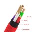 c type charger alloy nylon braided fast
