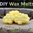 diy wax melts homemade citronell and