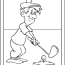 golf coloring pages customize and